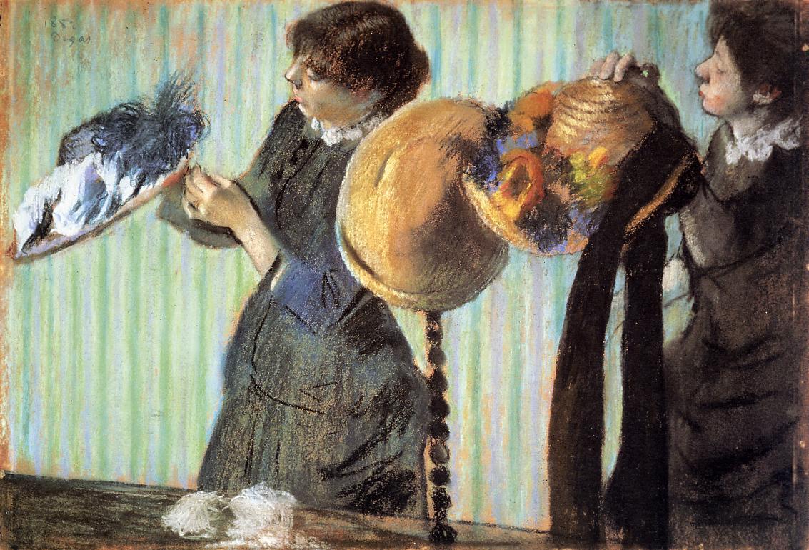 The Milliners 1880s Style- The Flower Pot Hat | Lily Absinthe