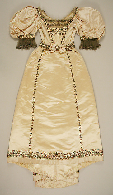 Dinner Dress c. 1895 – 1896 Worth | Lily Absinthe