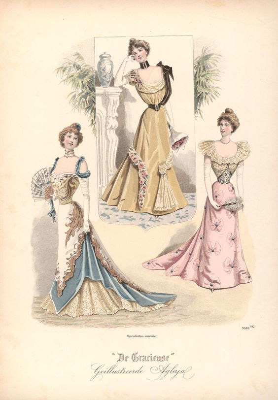 1890s evening dress Purple Dress, Gothic Victorian Gown, Violet Belle Epoque Ballgown Victorian early 1890s style women