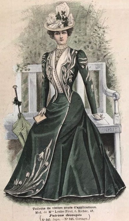 1890s Day Wear & Poplin | Lily Absinthe